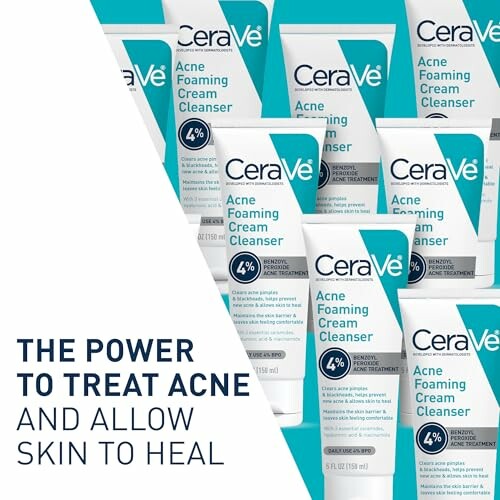 CeraVe Acne Foaming Cream Cleanser