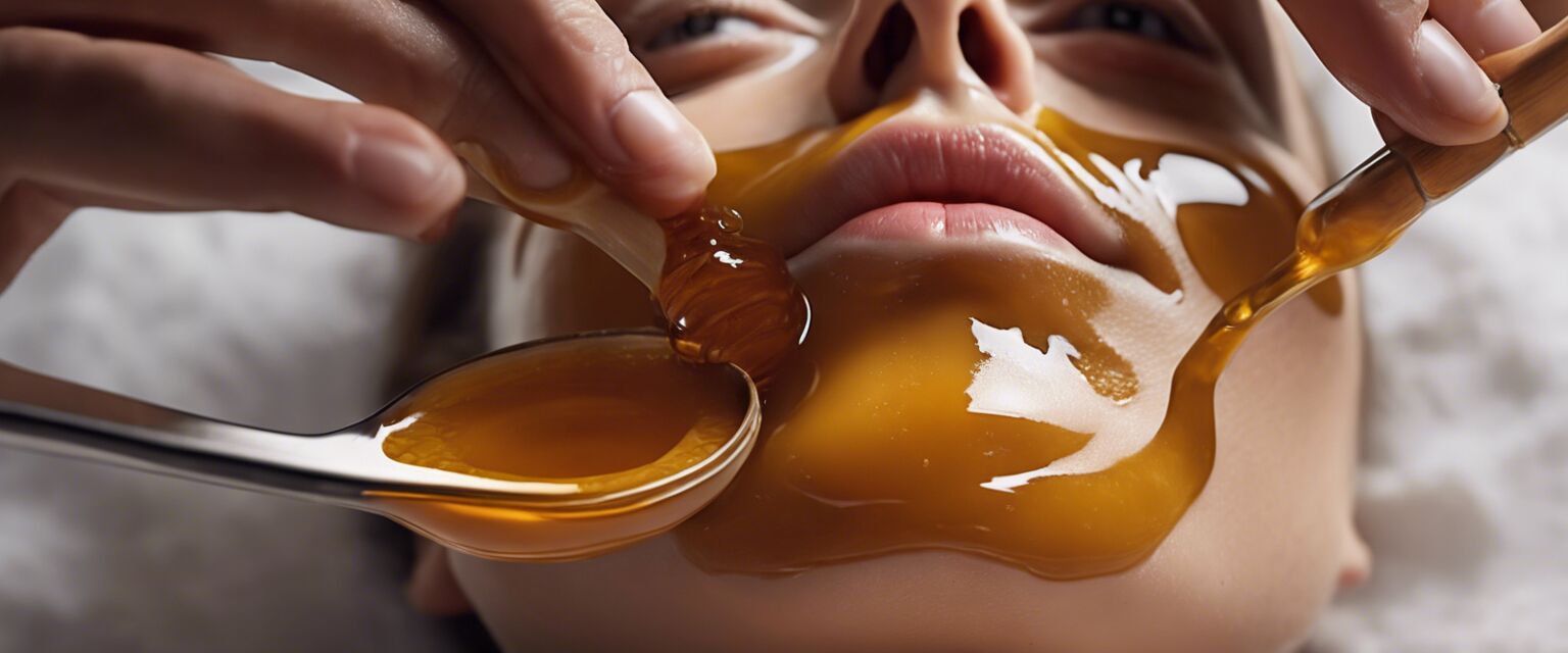 Honey face mask