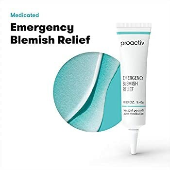 Proactiv Emergency Blemish Relief tube with close-up texture view.